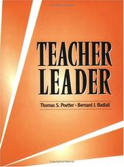 Cover of: Teacher Leader