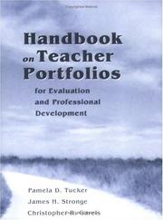 Cover of: Handbook on Teacher Portfolios for Evaluation and Professional Development