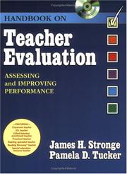 Cover of: Handbook on Teacher Evaluation: Assessing and Improving Performance