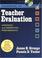 Cover of: Handbook on Teacher Evaluation