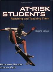 Cover of: At-risk students by Richard Sagor