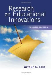 Cover of: Research on Educational Innvoations by Arthur K. Ellis