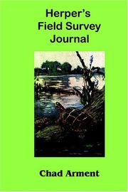 Cover of: Herper's Field Survey Journal by Chad Arment