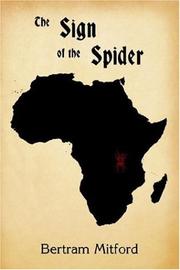 The sign of the spider by Bertram Mitford