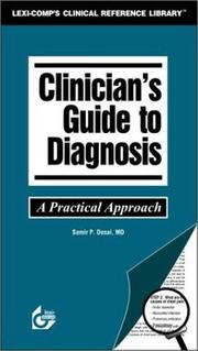 Cover of: Clinician's Guide to Diagnosis by Samir P. Desai
