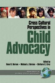 Cover of: Cross cultural perspectives in child advocacy
