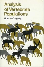 Analysis of vertebrate populations by Graeme Caughley