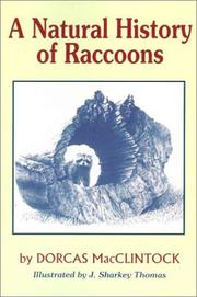 Cover of: A Natural History of Raccoons by Dorcas MacClintock