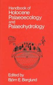 Cover of: Handbook of the holocene palaeoecology and palaeohydrology