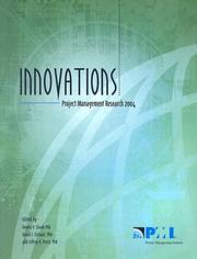 Cover of: Innovations: Project Management Research 2004