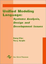 Cover of: Unified Modeling Language by Keng Siau, Terry Halpin