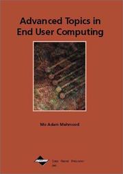 Cover of: Advanced Topics in End User Computing Series, Vol. 1 (Advanced Topics in End User Computing Series)