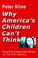Cover of: Why America's Children Can't Think