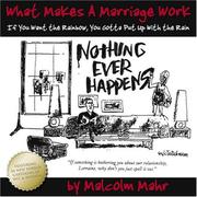 Cover of: What Makes A Marriage Work