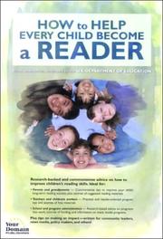 Cover of: How to Help Every Child Become a Reader
