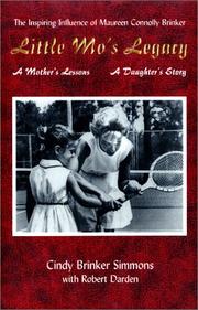 Cover of: Little Mo's Legacy: A Mother's Lessons, a Daughter's Story