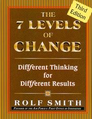 Cover of: The 7 Levels of Change by Rolf Smith, Rolf Smith