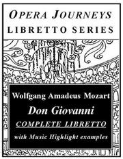 Cover of: Don Giovanni (Opera Journeys Libretto Series) by Burton D. Fisher