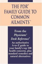 Cover of: The PDR Family Guide to Common Ailments