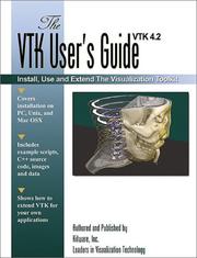 Cover of: The Visualization Toolkit User's Guide, Version 4.2 (with CDROM) by Inc. Kitware, Inc. Kitware