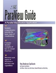 Cover of: The ParaView Guide Version 2.4 by Amy H. Squillacote, Amy H. Squillacote