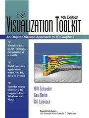 Cover of: Visualization Toolkit by Will Schroeder, Ken Martin, Bill Lorensen