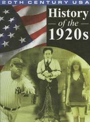 Cover of: History of the 1920's (20th Century USA)