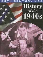 Cover of: History of the 1940's (20th Century USA) by 