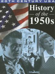 Cover of: History of the 1950's (20th Century USA) by 
