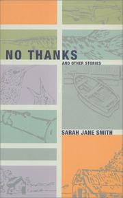 Cover of: No thanks, and other stories by Sarah Jane Smith