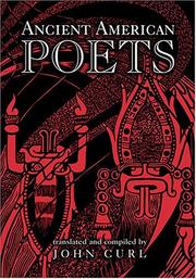 Cover of: Ancient American Poets by John Curl