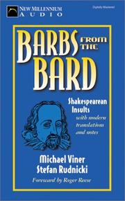 Cover of: Barbs from the Bard