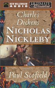 Cover of: Nicholas Nickleby (Ultimate Classics) by 