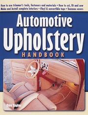 Automotive Upholstery Handbook by Don Taylor