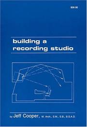 Cover of: Building a Recording Studio