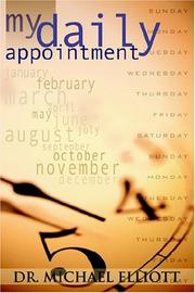 Cover of: My Daily Appointment by Michael Elliott