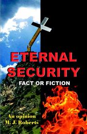 Cover of: Eternal Security Fact Or Fiction