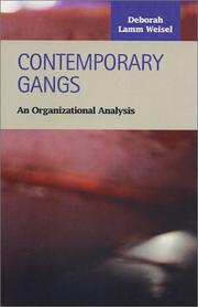 Cover of: Contemporary Gangs by 