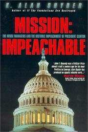 Mission, impeachable by K. Alan Snyder