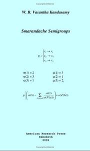 Cover of: Smarandache Semigroups
