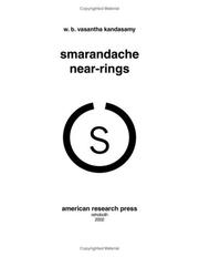 Cover of: Smarandache near-rings by W. B. Vasantha Kandasamy