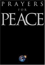 Cover of: PRAYERS FOR PEACE by B. Pedersen, B. Pedersen