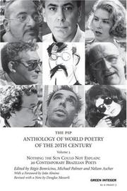 Cover of: PIP Anthology of World Poetry of the 20th Century 3