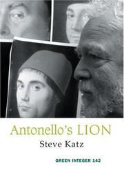 Cover of: Antonello's Lion