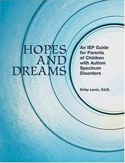 Cover of: Hopes and Dreams by Kirby Lentz