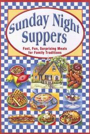 Cover of: Sunday Night Suppers