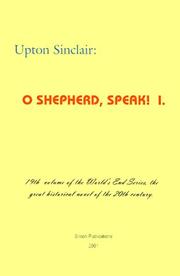 Cover of: O Shepherd, Speak! I (World's End)