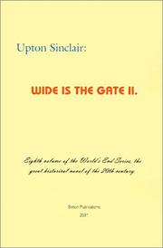Cover of: Wide Is the Gate II (World's End)