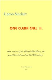 Cover of: One Clear Call II (World's End)