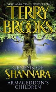 Cover of: Armageddon's Children (The Genesis of Shannara, Book 1) by Terry Brooks